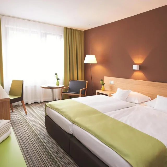 غرفة بسرير مزدوج، Hotel Zugbruecke Grenzau 2/7