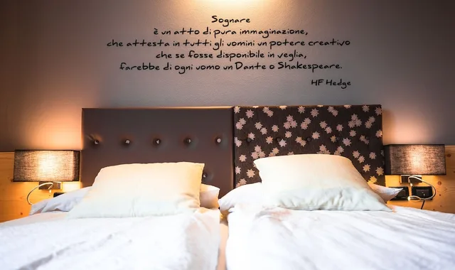 غرفة سوبيريور بسرير كوين، Albergo Maggiorina 2/3