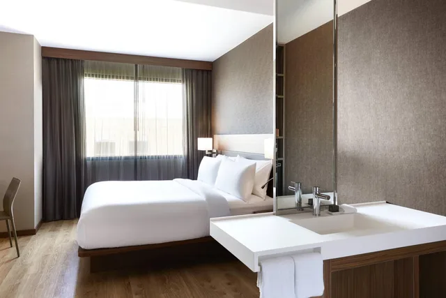 غرفة بسرير كينج بإطلالة على المدينة، Ac Hotel Salt Lake City Downtown 2/4