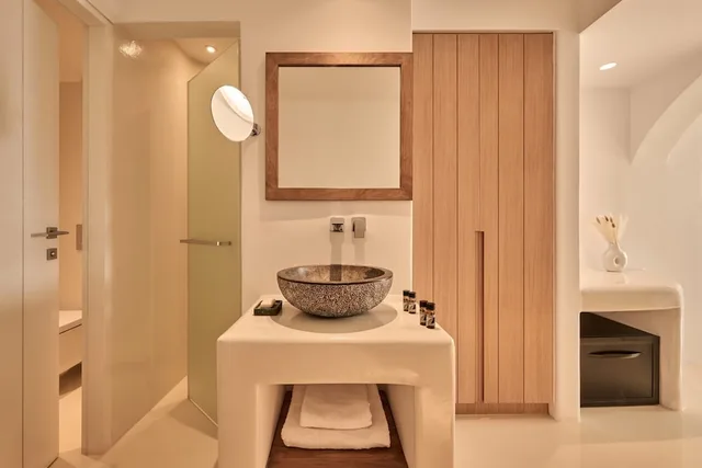 Pool, Ocean, Suite, King Bed، Olvos Luxury Suites Mykonos 1/2