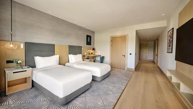 غرفة ديلوكس بسريرين منفصلين، Hyatt Regency London Olympia 3/8