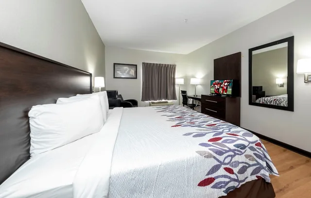 غرفة قياسية بسرير كينج لذوي الإعاقة، Red Roof Inn Atlanta Southeast 2/10
