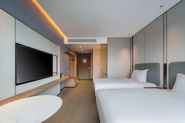 غرفة بسرير فردي، Holiday Inn Express Jiangmen East Station 2/5