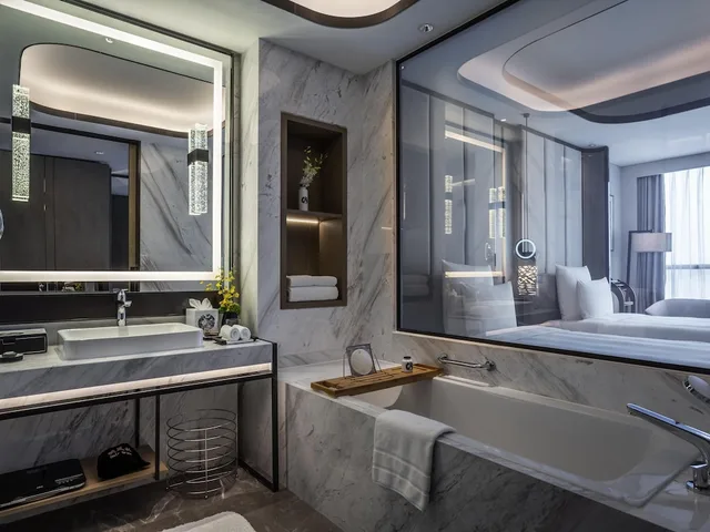 غرفة سوبيريور بسريرين منفصلين، Pullman Suzhou Zhonghui 7/7