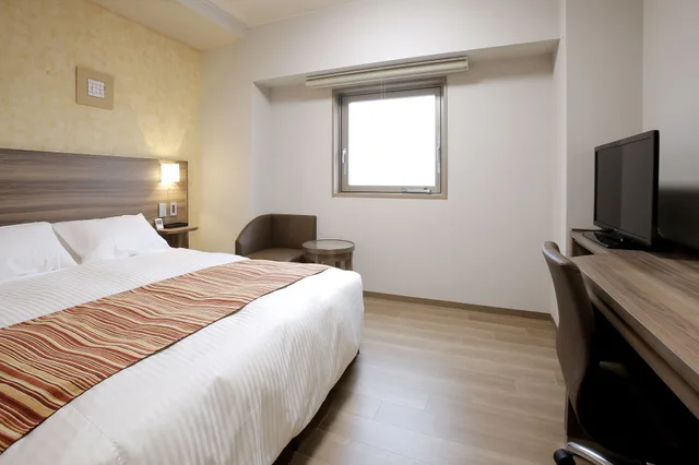 غرفة بسرير مزدوج للمدخنين، Hotel Sunoak Kashiwanoha 1/3