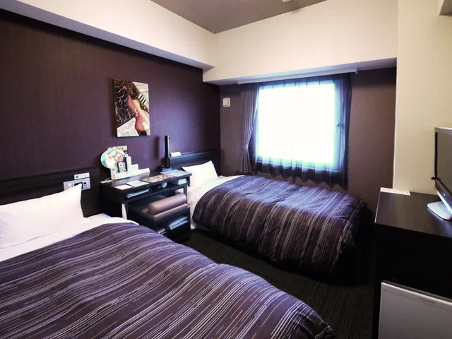 غرفة قياسية بسريرين منفصلين للمدخنين، Hotel Route-Inn Yaizu Inter 1/3