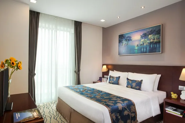 غرفة بريميير بغرفتي نوم، Somerset Central Td Hai Phong City 1/1