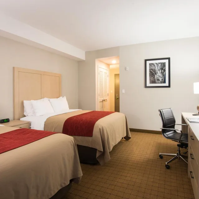 غرفة قياسية بسرير كينج وسريرين كوين، Comfort Inn & Suites Campbell River, BC 1/6