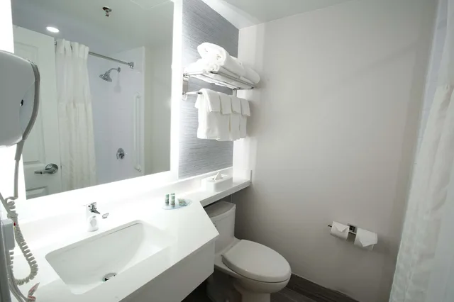 غرفة قياسية بسرير كينج بحوض جاكوزي، Best Western Paramus Hotel & Suites 7/10