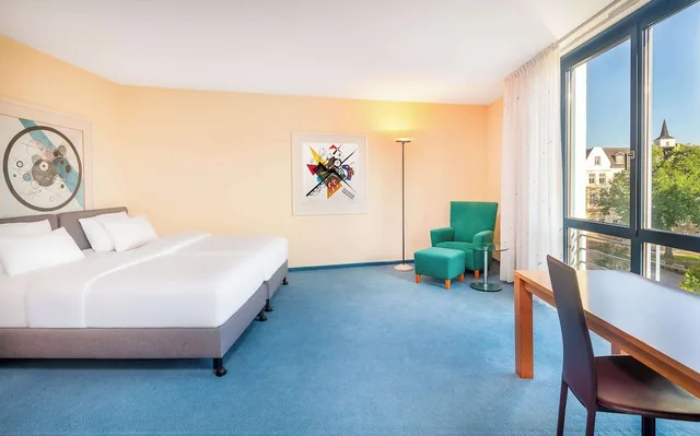 غرفة عائلية بسريرين منفصلين، Radisson Blu Furst Leopold Dessau 3/6