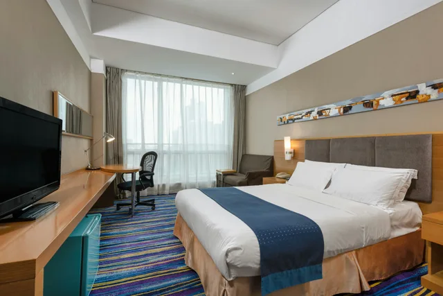 غرفة قياسية بسرير كوين للمدخنين، HOLIDAY INN EXPRESS TIANJIN HEPING 1/4