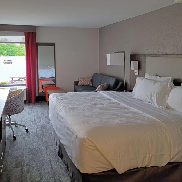 غرفة بسرير كينج لذوي الإعاقة، Comfort Inn & Suites Wyomissing/Reading 2/8