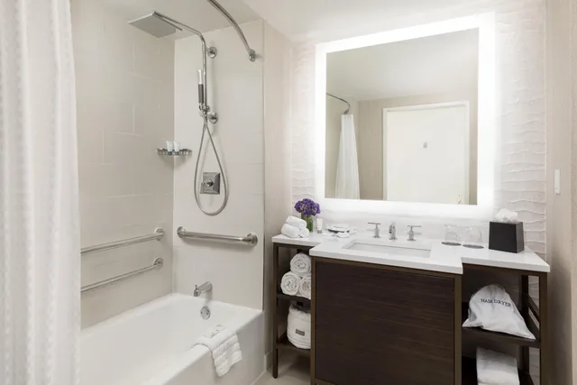 غرفة ديلوكس بسريرين كوين بإطلالة على المدينة، The Westin New Orleans 10/10