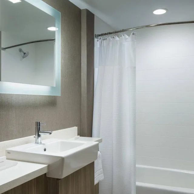 جناح بسرير كوين مع سرير سحّاب إضافي مع أريكة لذوي الإعاقة، Springhill Suites By Marriott Philadelphia West Chester Exton 3/4