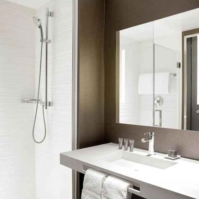 غرفة بسرير مزدوج لذوي الإعاقة، AC HOTEL IRVINE 3/4