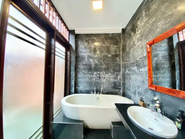 جناح بسرير مزدوج بإطلالة على المسبح، Villa Orchid Garden Riverside 4/7