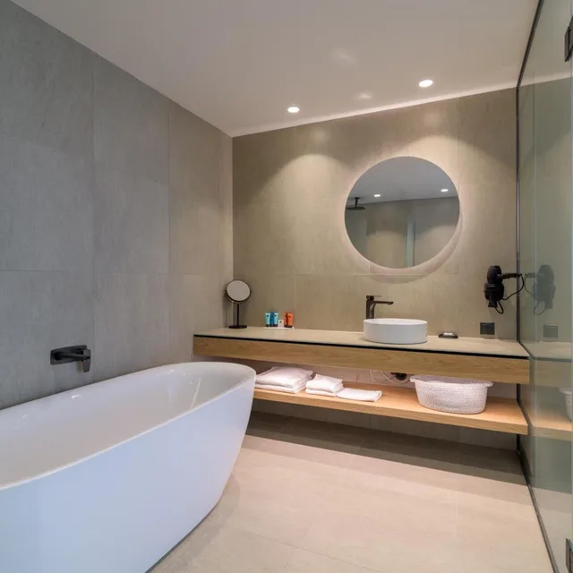 شقة بإطلالة على البحر مع أريكة، Ensana Aquahouse Health Spa Hotel 6/6