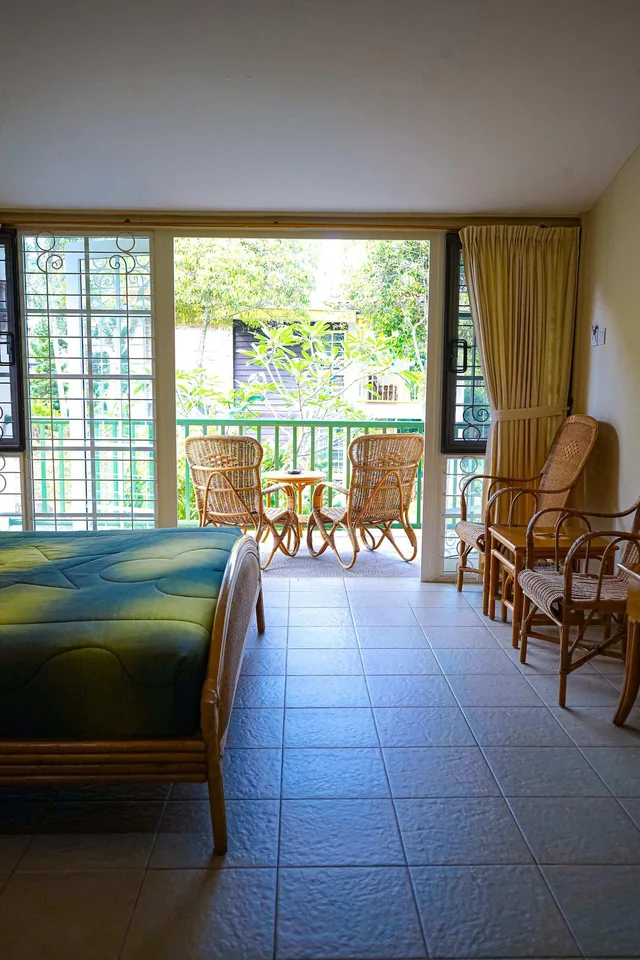 غرفة عائلية بإطلالة على الحديقة بغرفة نوم واحدة، Hotel Deli River 1/6