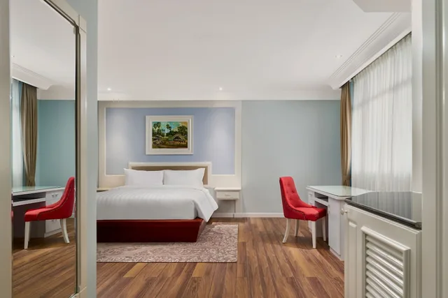 جناح ديلوكس بسرير كينج بغرفة نوم واحدة، Wyndham Grand Phnom Penh Capital 1/4
