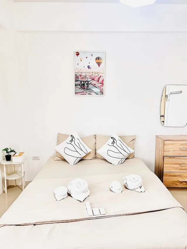 1 Bedroom, Lanai, Standard, Sea View، The SunSet Bangsaen Hotel 6/7