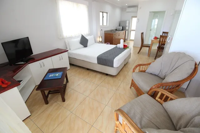 Studio, King Bed, Beach Front، Moana Sands Beachfront Villas 10/10