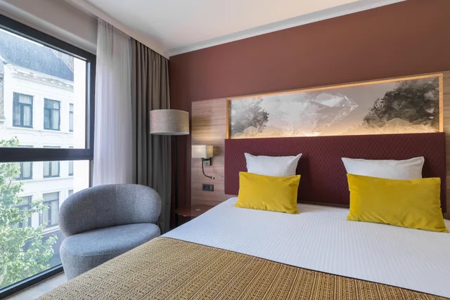 غرفة كومفورت بسرير مزدوج، Leonardo Hotel Antwerp 3/4