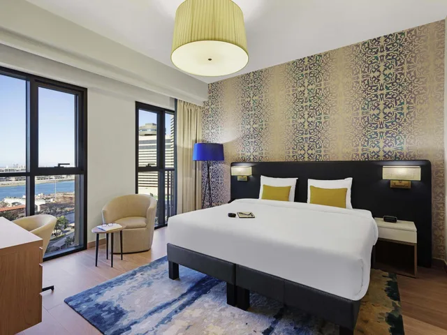 استوديو ديلوكس بسرير كينج، Aparthotel Adagio Dubai Gold District 1/4