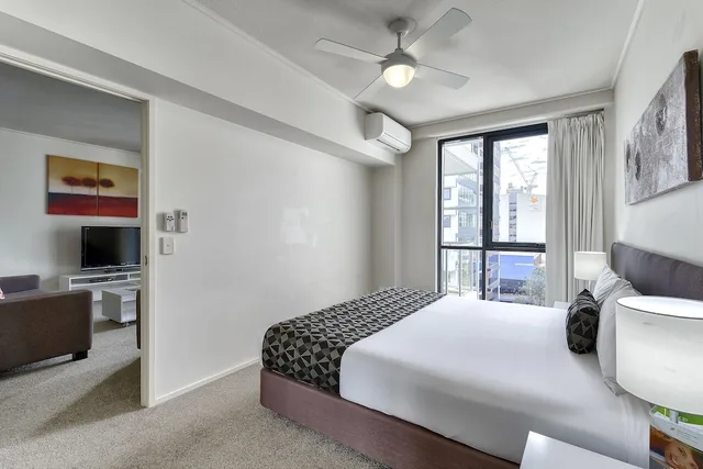 شقة تنفيذية بسرير كينج وسرير كوين بغرفتي نوم، SKD Suites 3/4