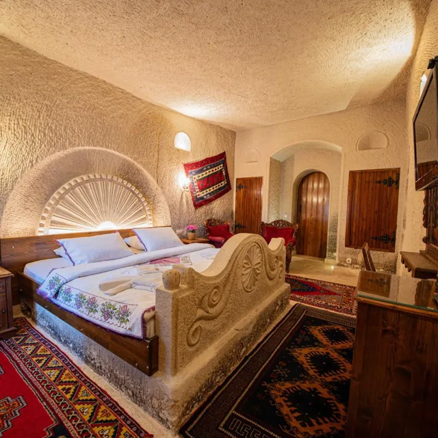 جناح بسرير كينج، Safran Cave Hotel 1/4