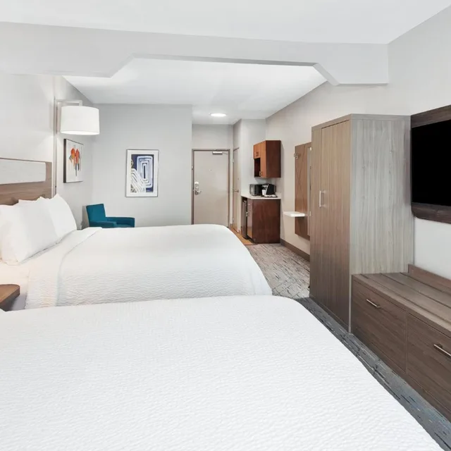 غرفة بسريرين كوين لذوي الإعاقة، Holiday Inn Express & Suites Carmel North - Westfield 3/10