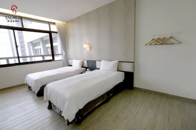 غرفة قياسية بسريرين منفصلين، Talmud Hotel Taichung 4/8