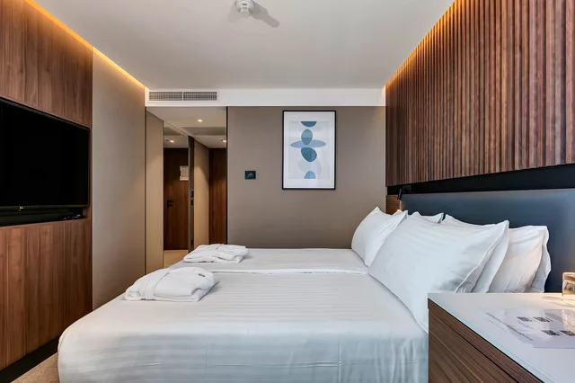 غرفة قياسية بسرير مزدوج أو سريرين منفصلين بشرفة، Boutique Hotel Noemia 3/5