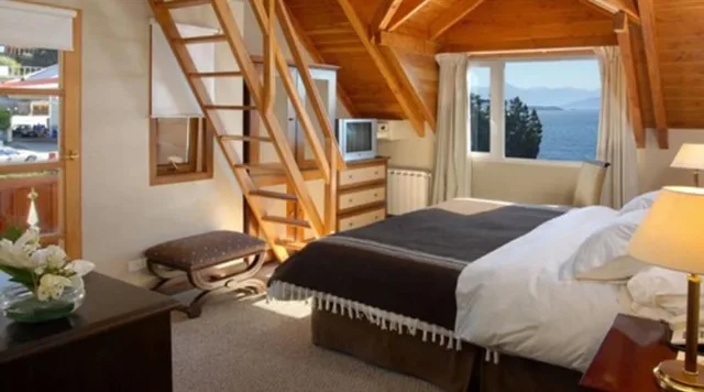 Standard, Double Bed, Partial Lake View، Cacique Inacayal Lake & Spa Hotel 4/5