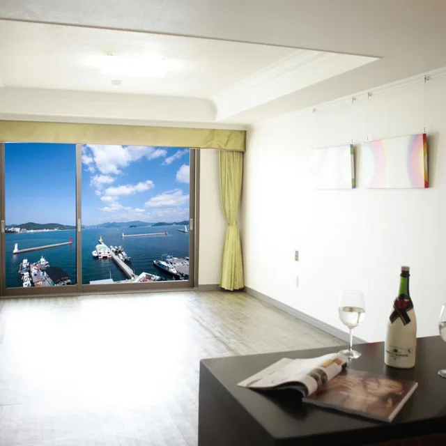 Korean, Studio, Ocean View، Bay Resort Tongyeong 4/4