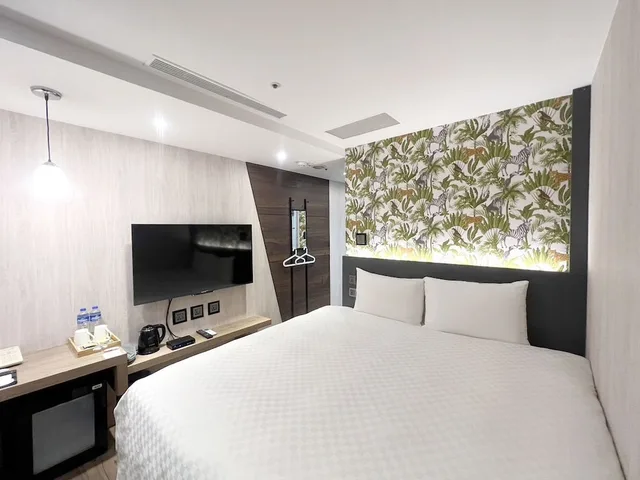 غرفة ديلوكس بسرير مزدوج، Le room Hotel Kaifeng Taipei 7/9