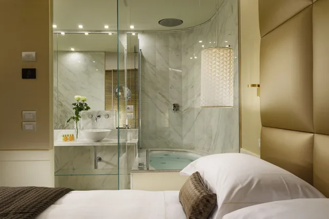 استوديو بسرير كينج في الطابق الأرضي، Ponte Vecchio Suites & Spa 4/6
