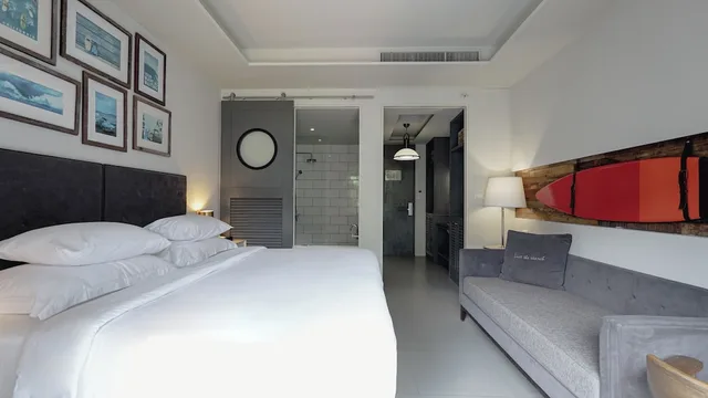 غرفة ديلوكس بسرير مزدوج بإطلالة على المسبح، Sugar Marina Resort Surf 1/10