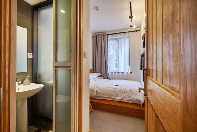 غرفة كومفورت مفردة بسرير كوين، Yueshang Yunshe Boutique Hotel 5/9