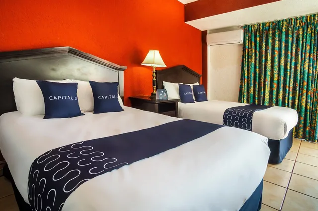 Standard, 2 Double Beds, Ocean View, Hotel Costa Ensenada 2/6