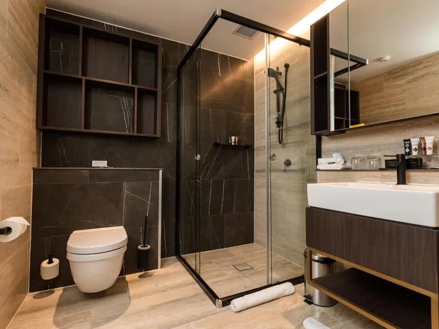 جناح ديلوكس بسرير كينج بغرفة نوم واحدة، The Branksome Hotel & Residences 6/6