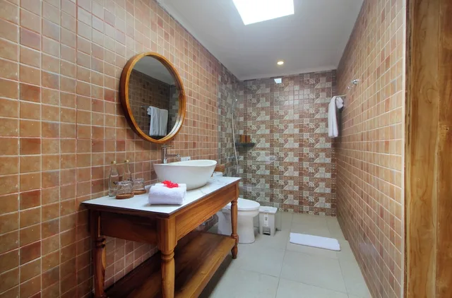 Wooden, Classic, Deluxe, House, Double Bed، De Umah Bali Eco Tradi Home 3/4