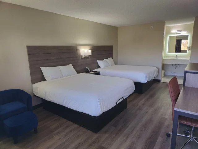 غرفة بسريرين مزدوجين، Americas Best Value Inn Elizabethtown 2/5