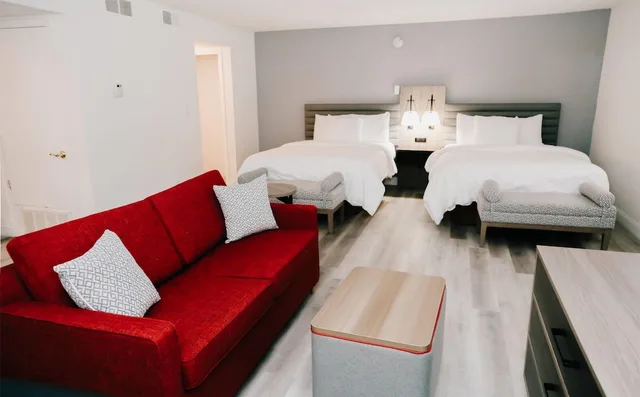 جناح ديلوكس بسريرين كوين، Hawthorn Suites By Wyndham Tinton Falls 3/6