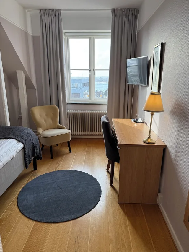 غرفة مفردة بسرير فردي، Hamnhotellet Kronan 3/3
