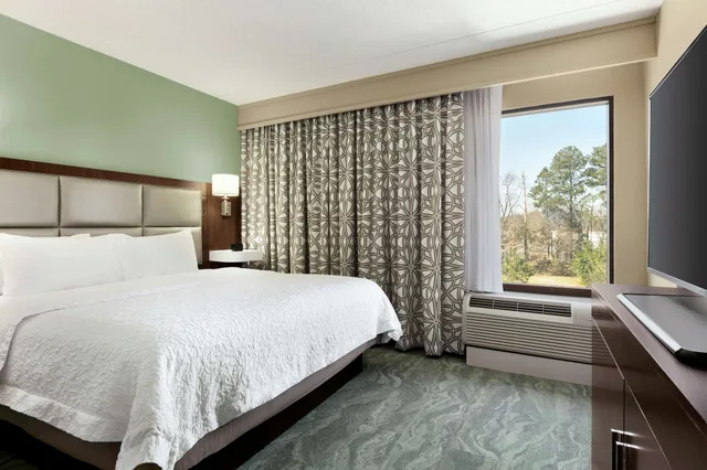 جناح بسرير كينج مع أريكة بحوض جاكوزي، Hampton Inn By Hilton Richmond-North/Ashland 1/4