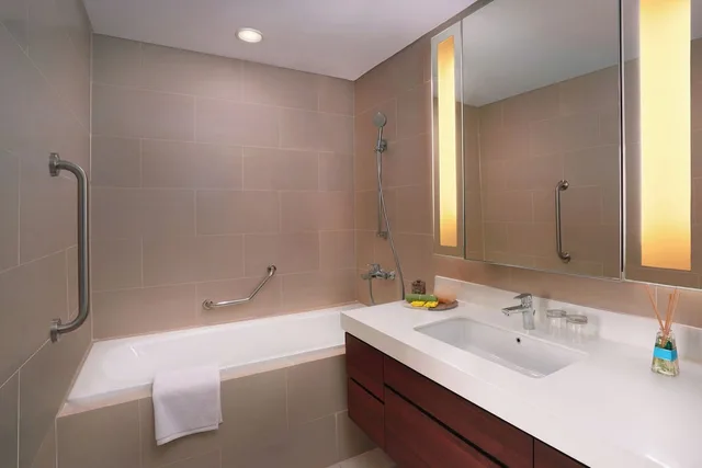 2 Bedrooms, Premier, Apartment, 1 King and 1 Single Beds, Somerset Kencana Jakarta 3/3