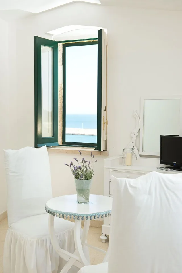 غرفة سوبيريور بسرير كوين بإطلالة على البحر، Palazzo De Mori 3/7