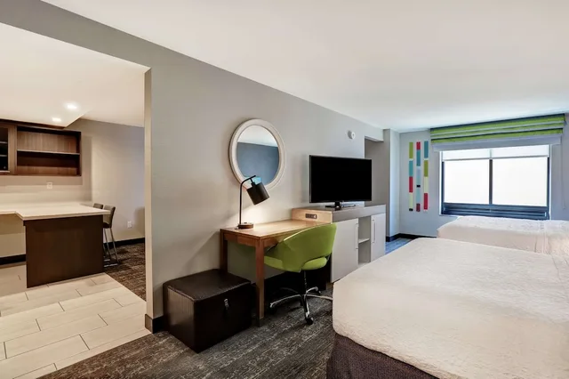 جناح بسريرين كوين بمطبخ صغير لذوي الإعاقة، Hampton Inn St Catharines Niagara On 1/5