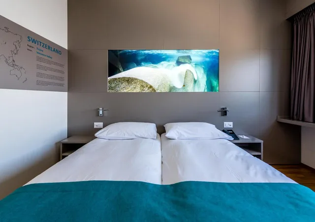 غرفة متصلة عائلية بسرير فردي، Aquatis Hotel 3/7