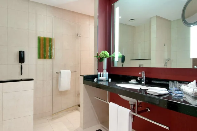 غرفة أساسية بسريرين منفصلين، Hilton Warsaw City 9/9